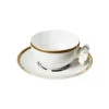 Tasse pour le thé en porcelaine de Limoges par The Cocoonalist